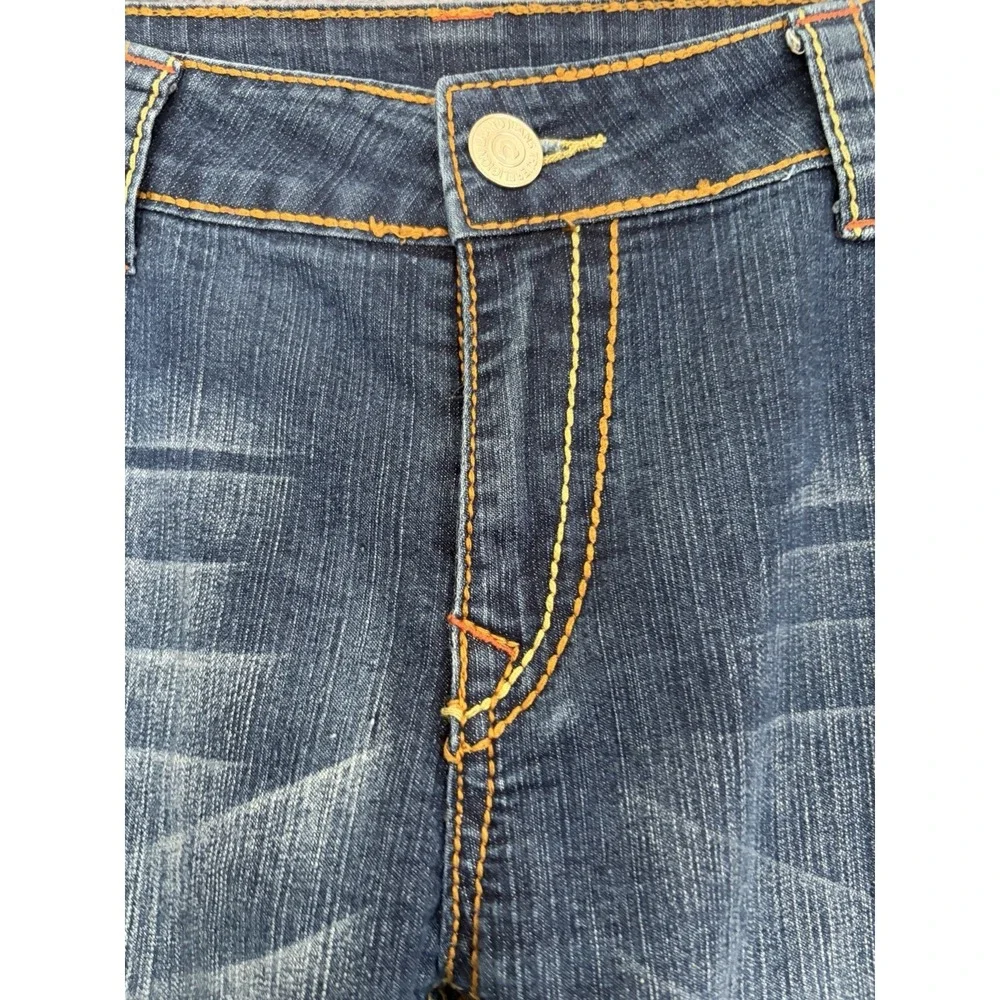 True Religion Jeans Men's 36x31 Dark Wash Denim Classic Relaxed Straight USA Y2K